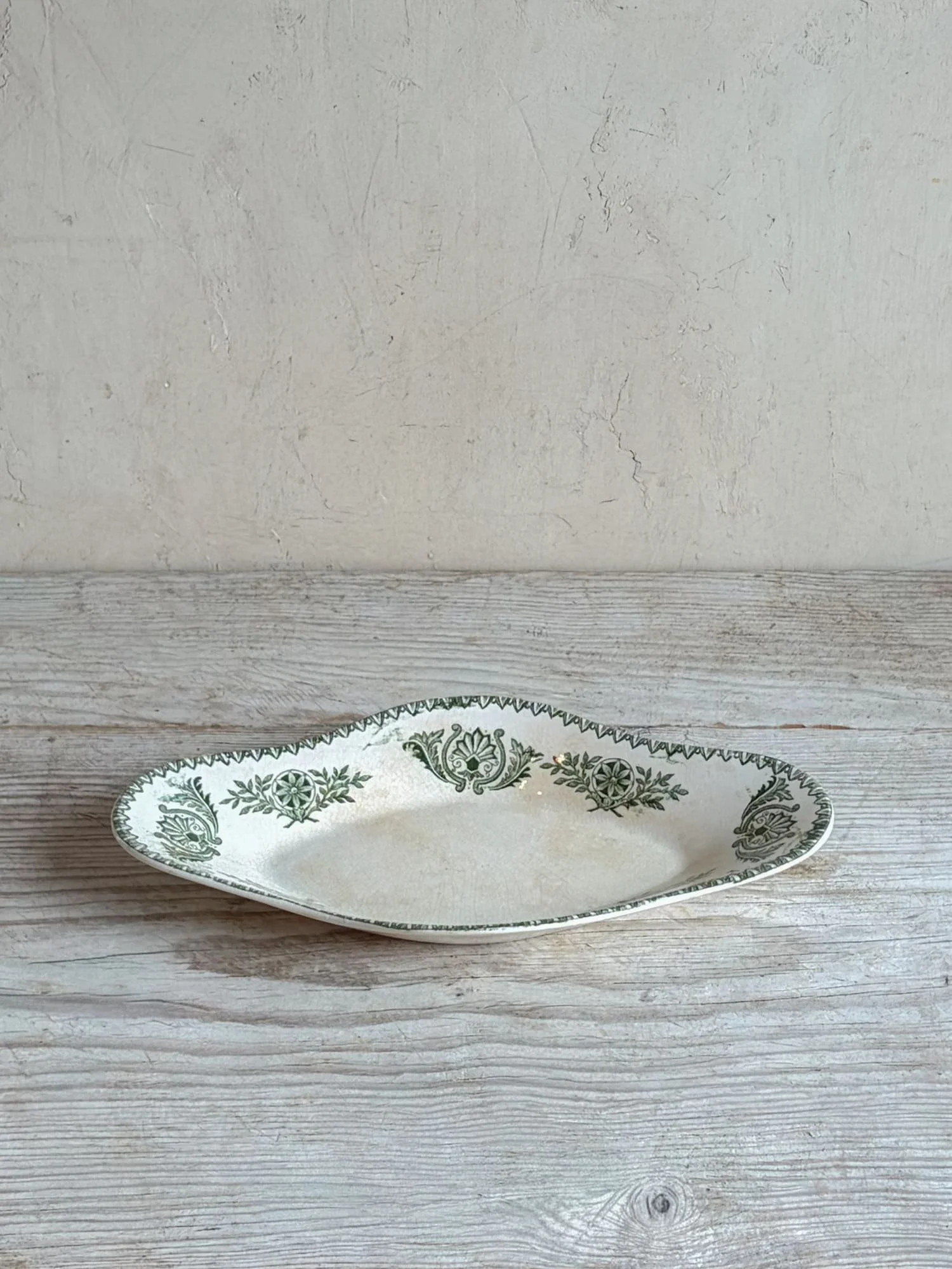 Antique French Ravier Dishes | Sarreguemines Gien Terre de Fer